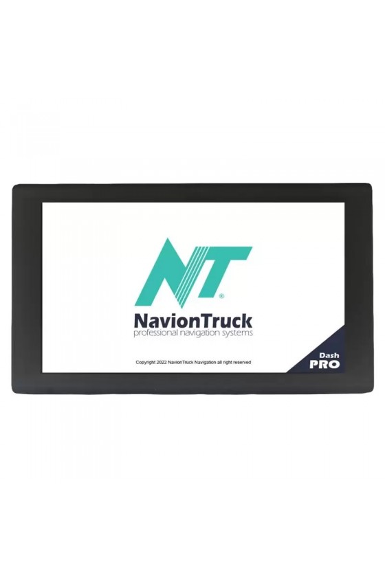 Professional Lorry GPS - Navion X9 Truck PRO Smart Dash with Free Updates