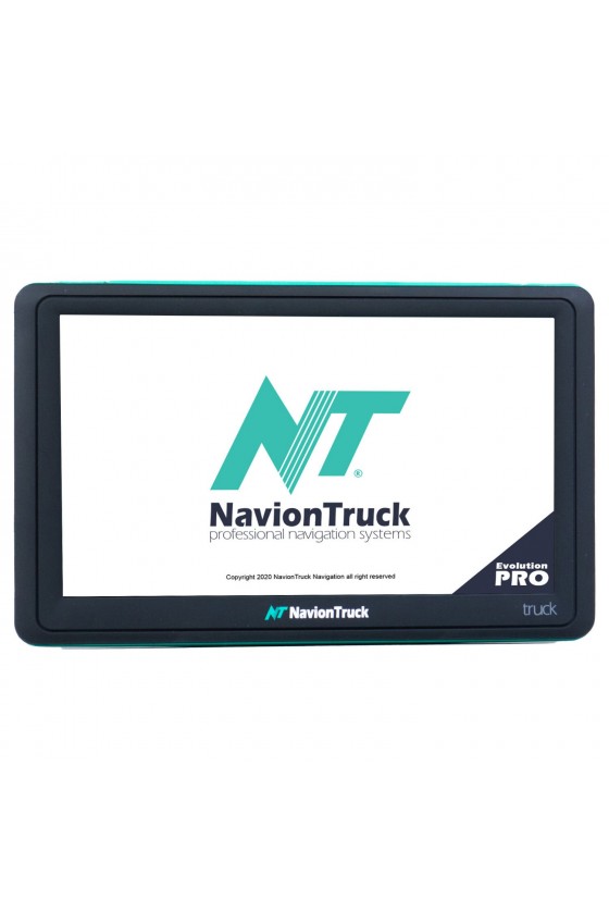 GPS para Caminhão Profissional com TMC Traffic - Navion X7 Truck PRO Evolution com Atualizações Gratuitas