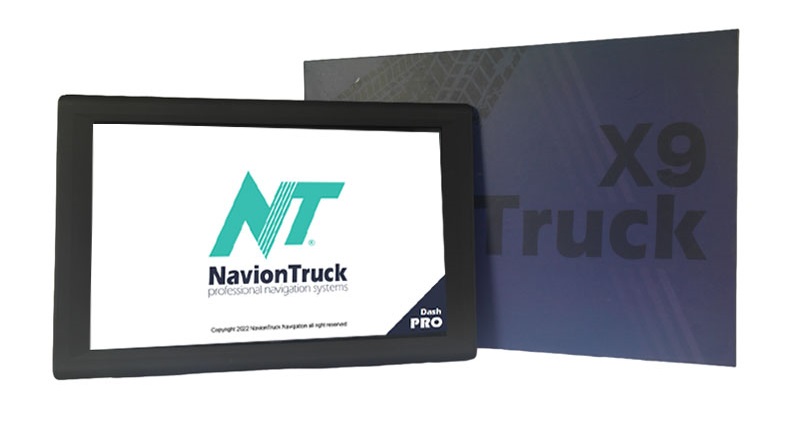 GPS para Camión Profesional - Navion X7 Truck Evolution con Actualizaciones  de Mapas Gratis